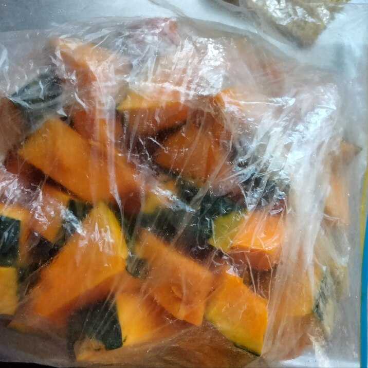 我が家のかぼちゃ☆即席冷凍
